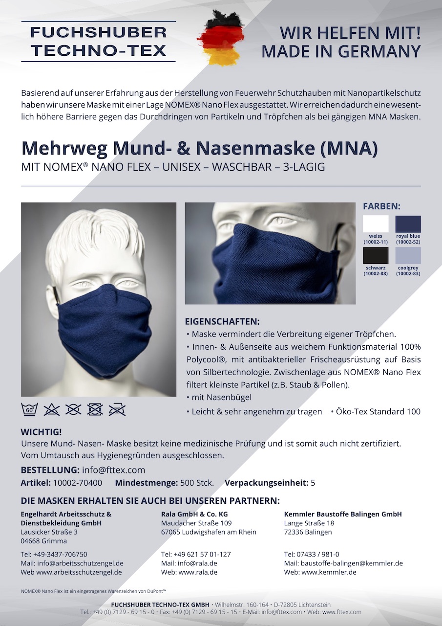 MNA Maske Art. 10002-70400